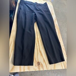 J Crew Cameron Pants Women’s 14 Black Ankle Straight Leg Career Work